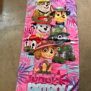 Girls Pawpatrol Bech Towel